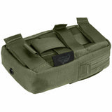 Rear of Helikon Navtel MOLLE Pouch Olive Green
