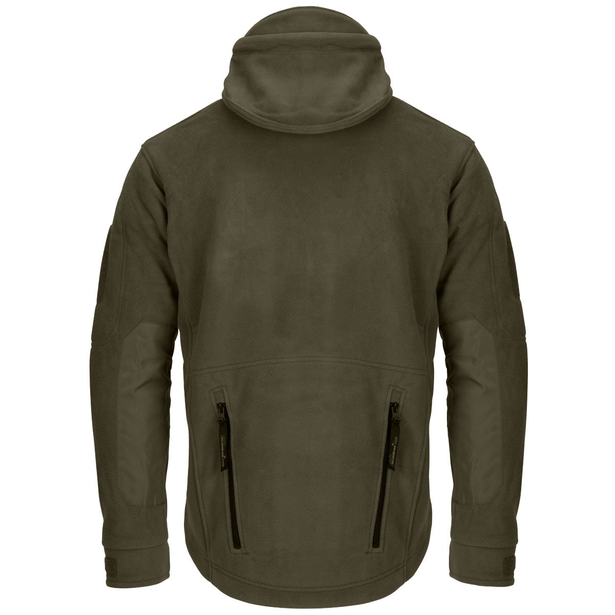 helikon olive green patriot fleece jacket rear