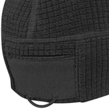 helikon range beanie cap hat back winter fleece black