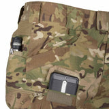 helikon urban tactical shorts 8.5 multicam front right pocket