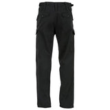 Rear View of Highlander Heavyweight Combat Trousers Black