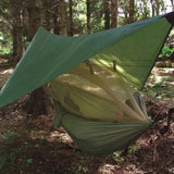 highlander crusader hammock outdoor tarp setup