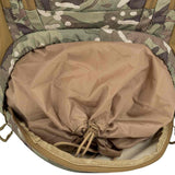 highlander eagle 3 backpack 40l bottom pull cord opening hmtc camo