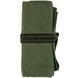 highlander fibre soft towel olive green