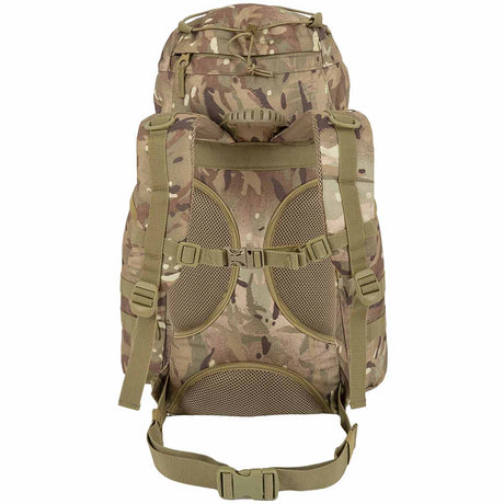 highlander forces 25 litre rucksack camo back