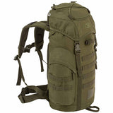 highlander forces 33l rucksack olive back straps