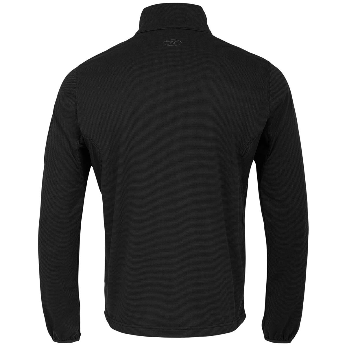 Rear View of Highlander Hirta Fleece Black