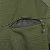 highlander hirta hybrid jacket green chest pocket