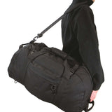 highlander loader 65 litre holdall carried over shoulder