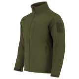 highlander green waterproof softshell jacket