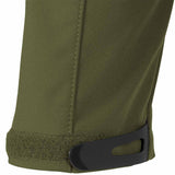 highlander odin waterproof soft shell jacket sleeve cuff olive green