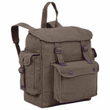 highlander olive canvas webbing backpack