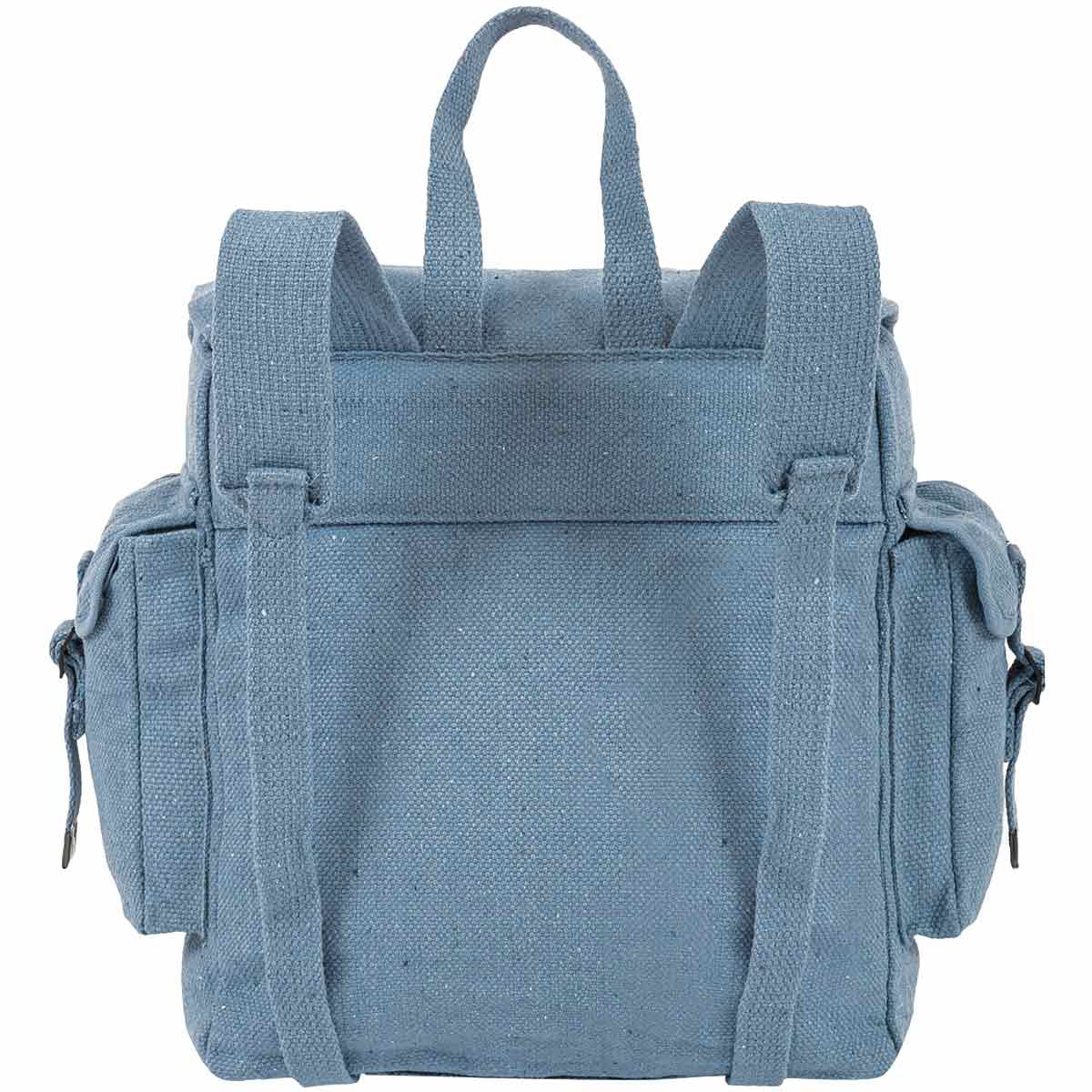 Highlander Canvas Webbing Pocketed Backpack 18L RAF Blue Military Kit