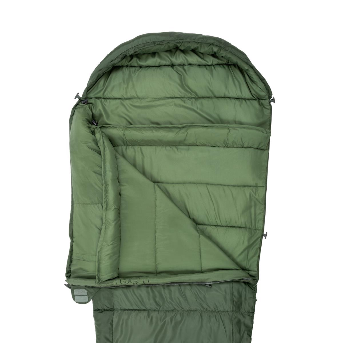 Highlander Phoenix Spark 150 Mummy Sleeping Bag Green - Military Kit