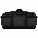 highlander storm kitbag 90 litre red side view
