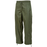 highlander tempest waterproof over trousers olive green