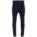 highlander thermal long johns navy blue front view