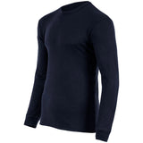 highlander thermal long sleeved vest navy blue