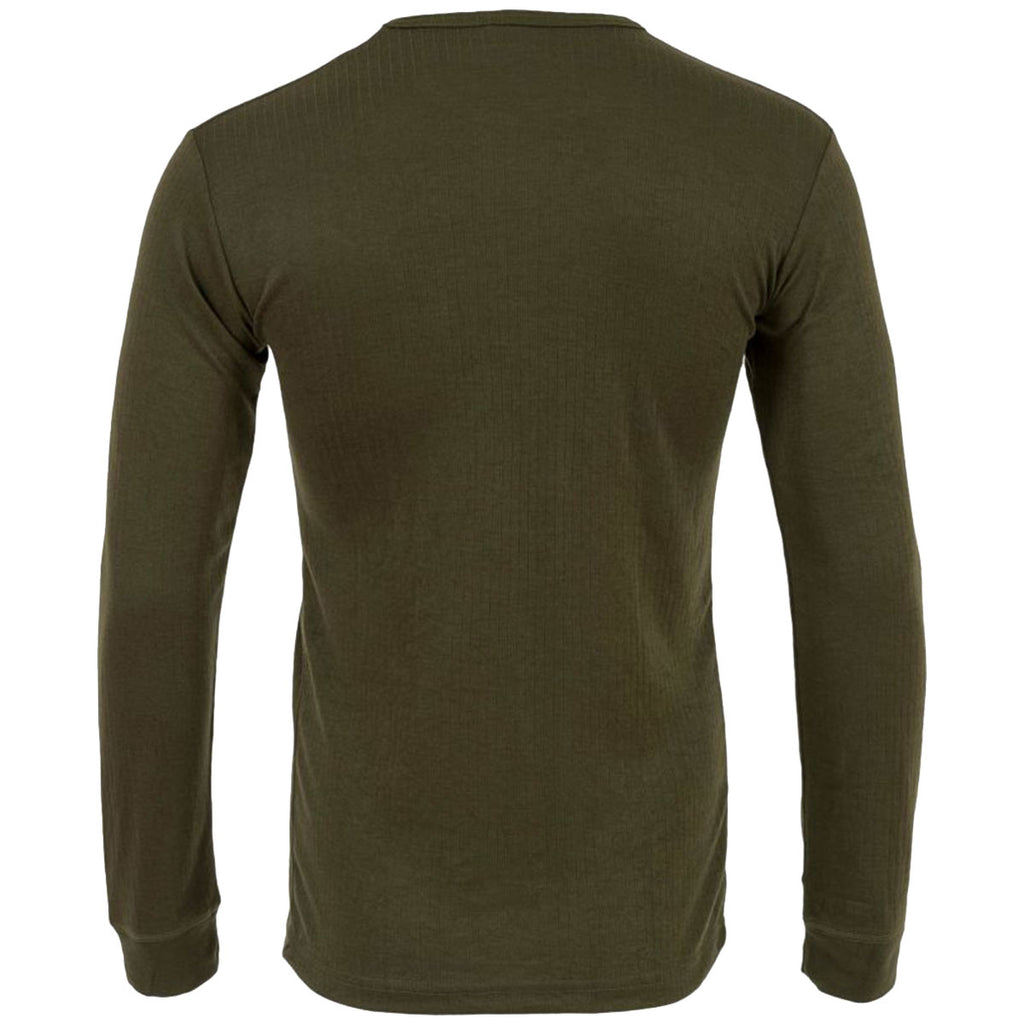 Highlander Thermal Long Sleeve Vest Olive Green | Military Kit
