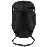 shoulder straps black waterproof pvc duffel bag