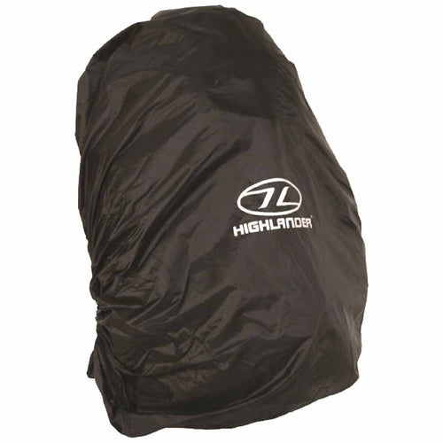 highlander waterproof rucksack cover 20-35l black