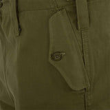 Hip Pockets of Highlander Heavyweight Combat Trousers Green