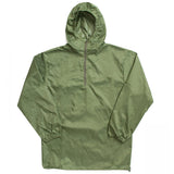 hood arktis stowaway shirt olive green