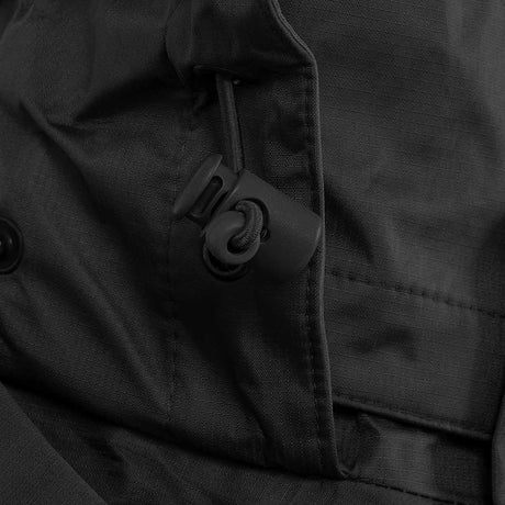 hood toggle waterproof highlander tempest jacket black