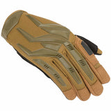 impact rubber highlander raptor gloves coyote tan