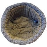 inner quilted lining of czech army ushanka hat