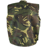 kids tactical vest dpm camouflage rear