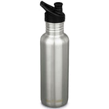 kleen kanteen classic water bottle 800ml brushed stainless