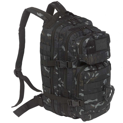 Kombat 28 Litre MOLLE Assault Pack Black Camo | Military Kit
