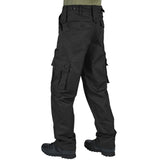 kombat black combat cargo trousers belt loops rear pockets