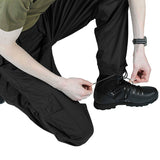 kombat black combat cargo trousers drawstring ankle ties