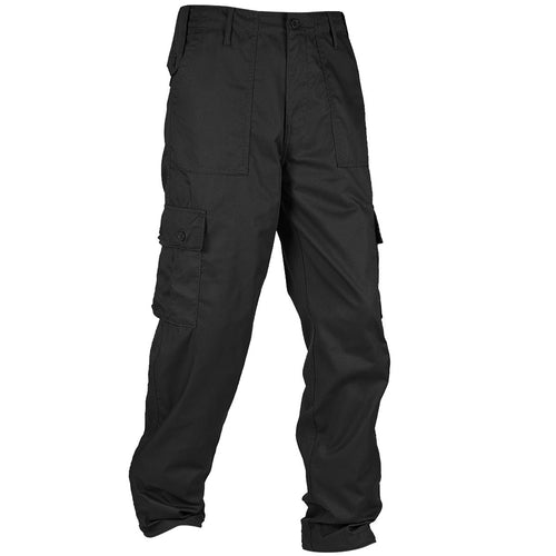 Kombat Mens Black Combat Trousers - Free UK Delivery