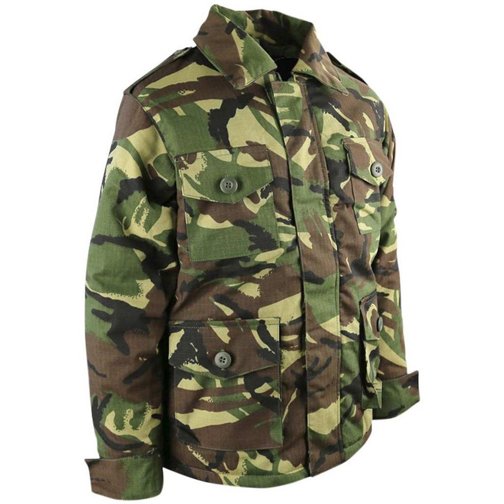 Kids British Army DPM Camo Combat Jacket - Free Delivery