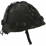 m1 army helmet black camo cover