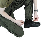 kombat olive green combat cargo trousers drawstring ankle ties