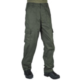 kombat olive green combat cargo trousers with boots