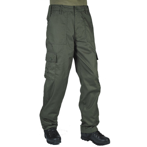 Kombat Olive Green Combat Trousers - Free UK Delivery
