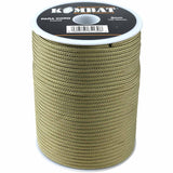 kombat paracord 100m reel coyote