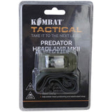 Kombat Predator MKII Headlamp Olive Green Packaged