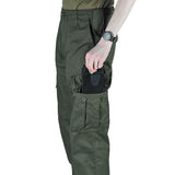 large leg pockets kombat olive green combat cargo trousers