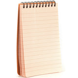 lined pages of snugpak waterproof notebook orange