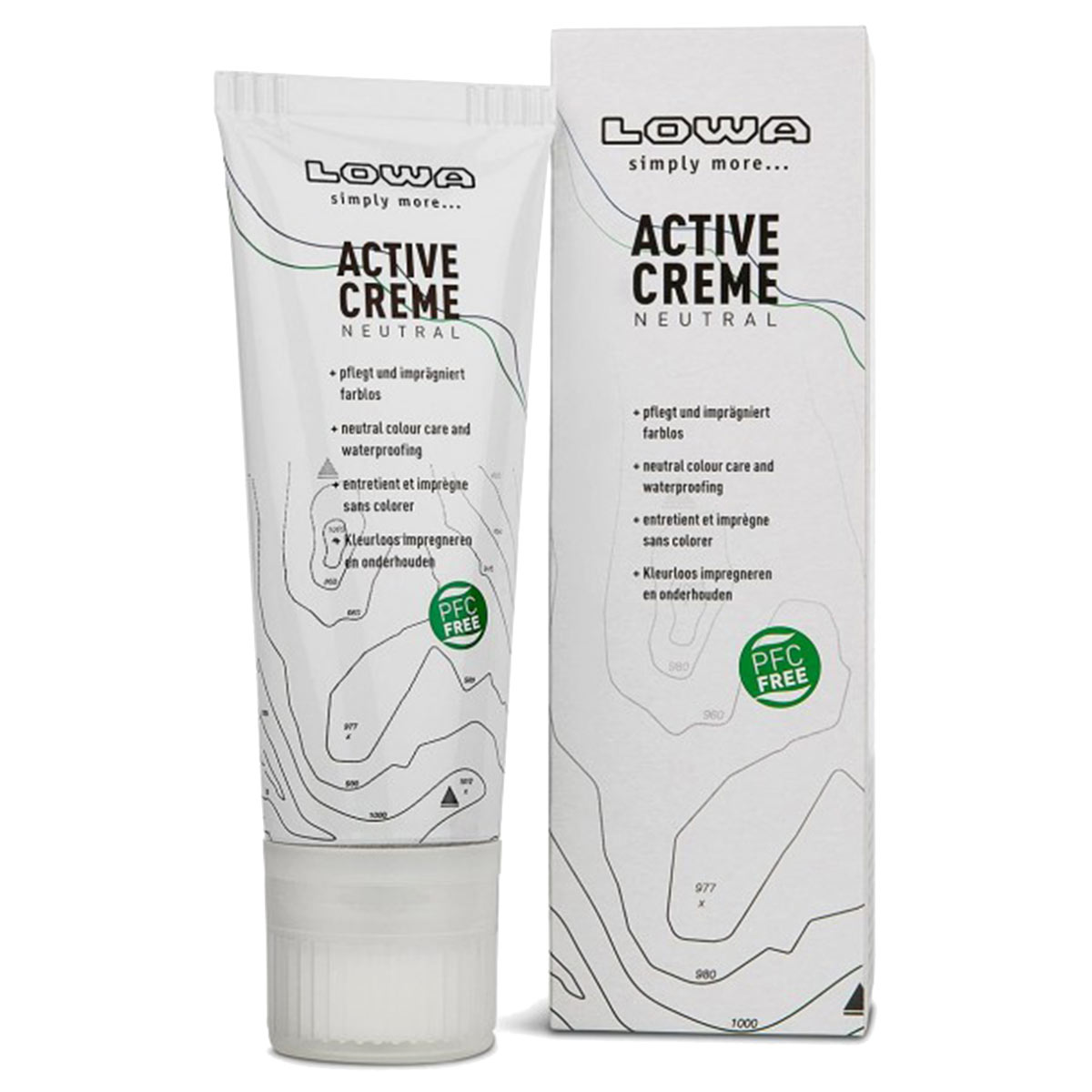 Lowa Active Creme 75ml Black Neutral Military Kit