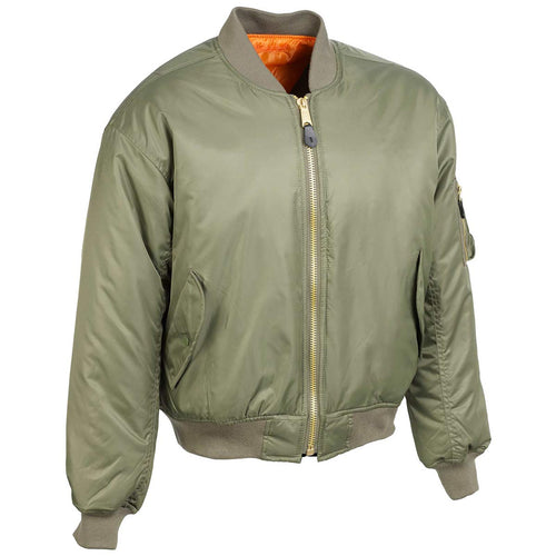 MA1 Bomber Flight Jacket Sage Green - Free Delivery | Military Kit