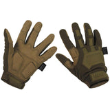 mfh action tactical gloves coyote tan