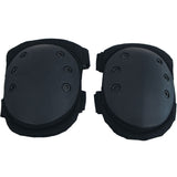 mfh black protective knee pads