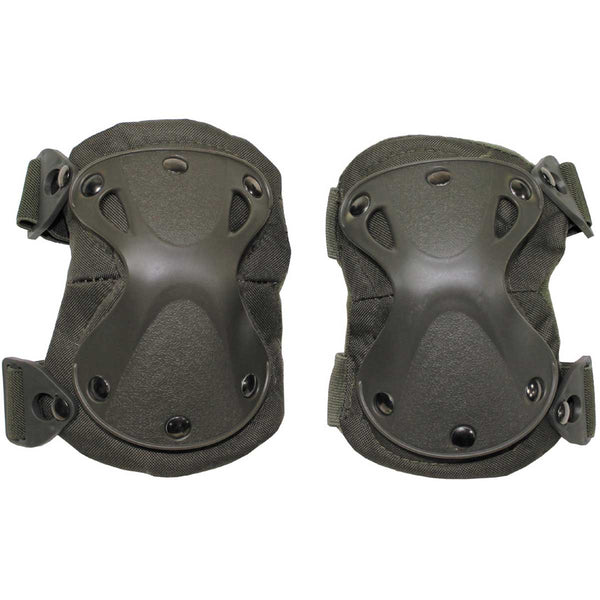 MFH Defence Protective Knee Pads Olive Green | Military Kit